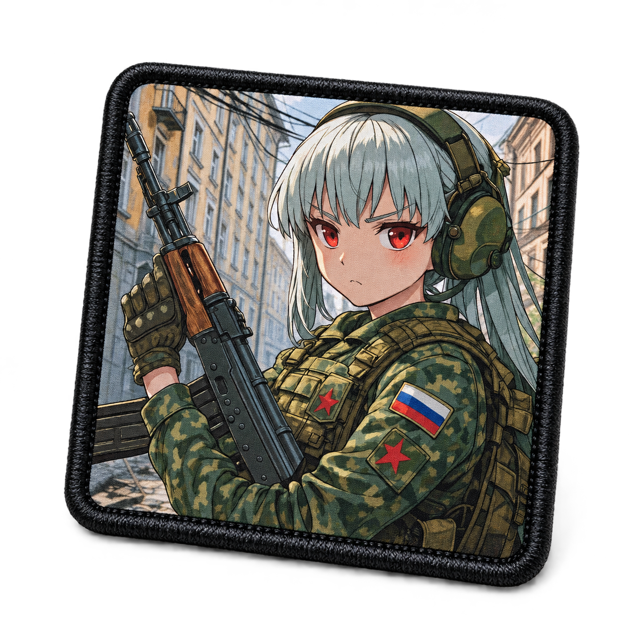 Шеврон Звёздочка, 90×90 мм