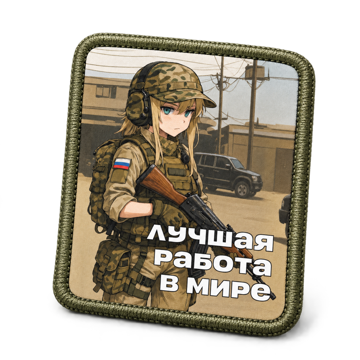 Шеврон Работа мечты, 75×90 мм