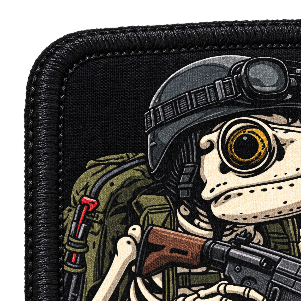 Живчик — макро печати и вышитого края